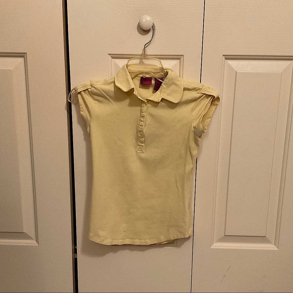 Personal Identity Yellow Collared Shirt (Size S)